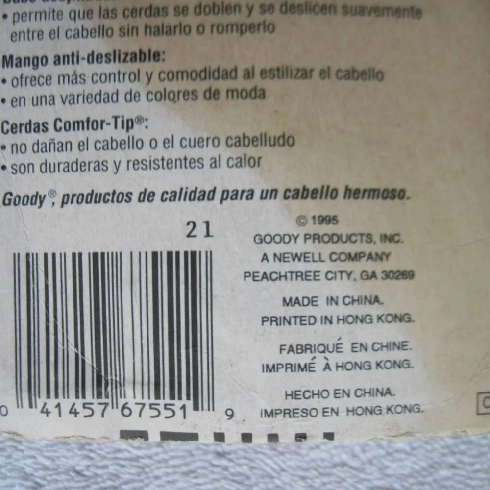 Goody this listing